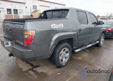 2007 Honda Ridgeline Rt from USA, damaged, VIN 2HJYK162X7H519134